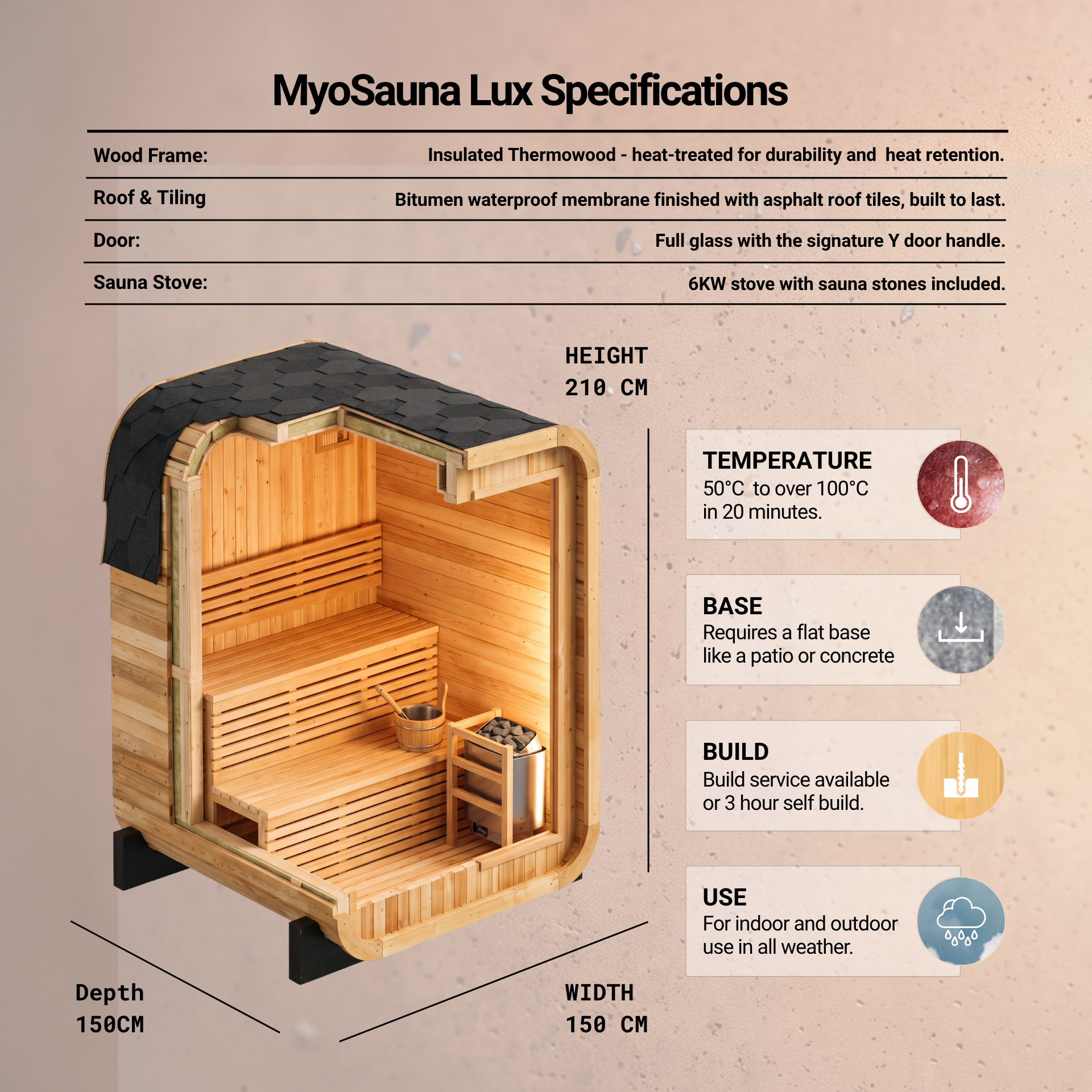 MyoSauna Lux