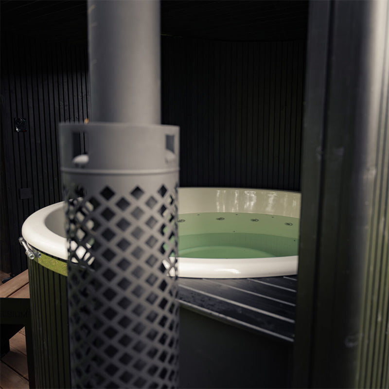 Tauras Classic 7-Person Sauna with Hot Tub