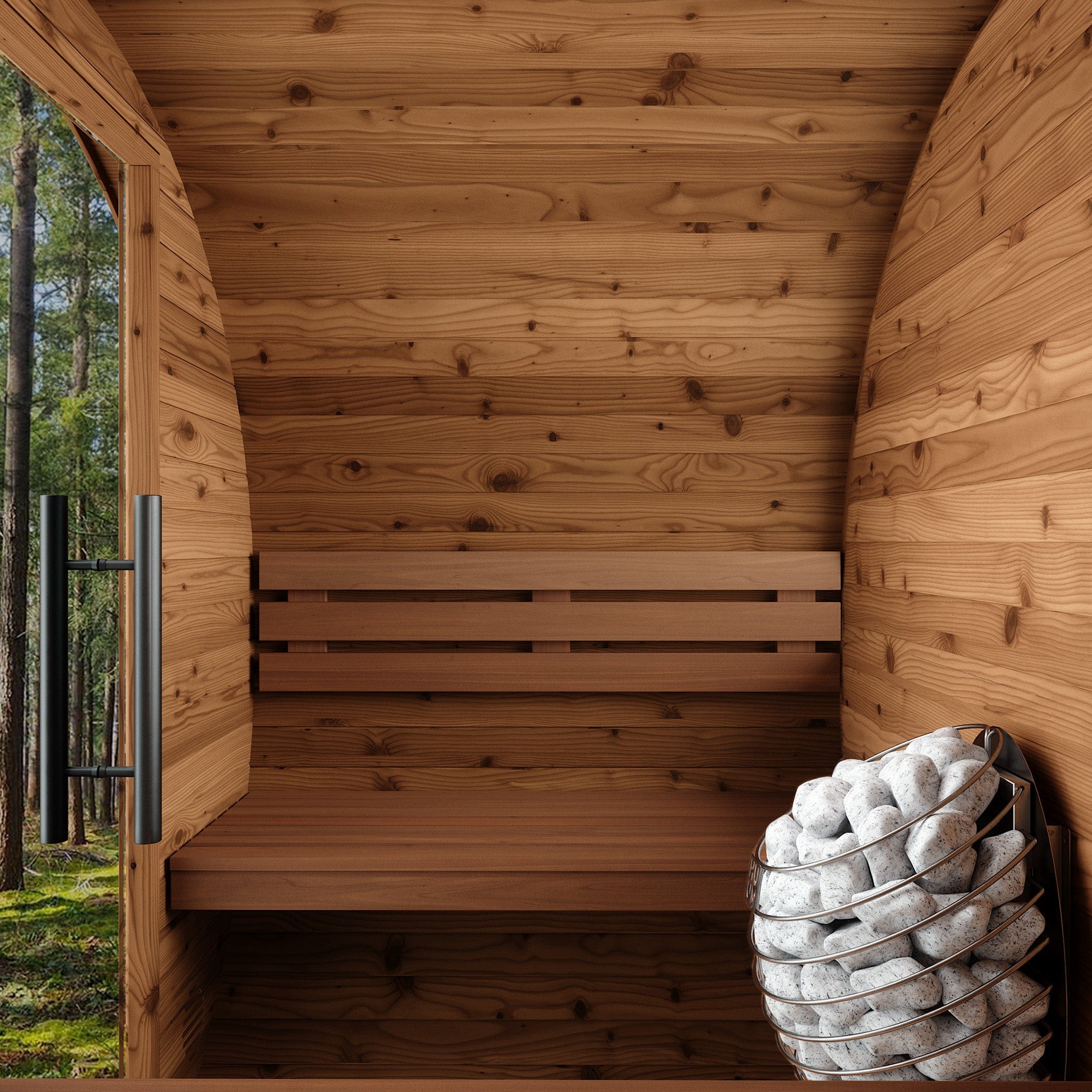 Micro Wood Barrel Sauna (2 Person)