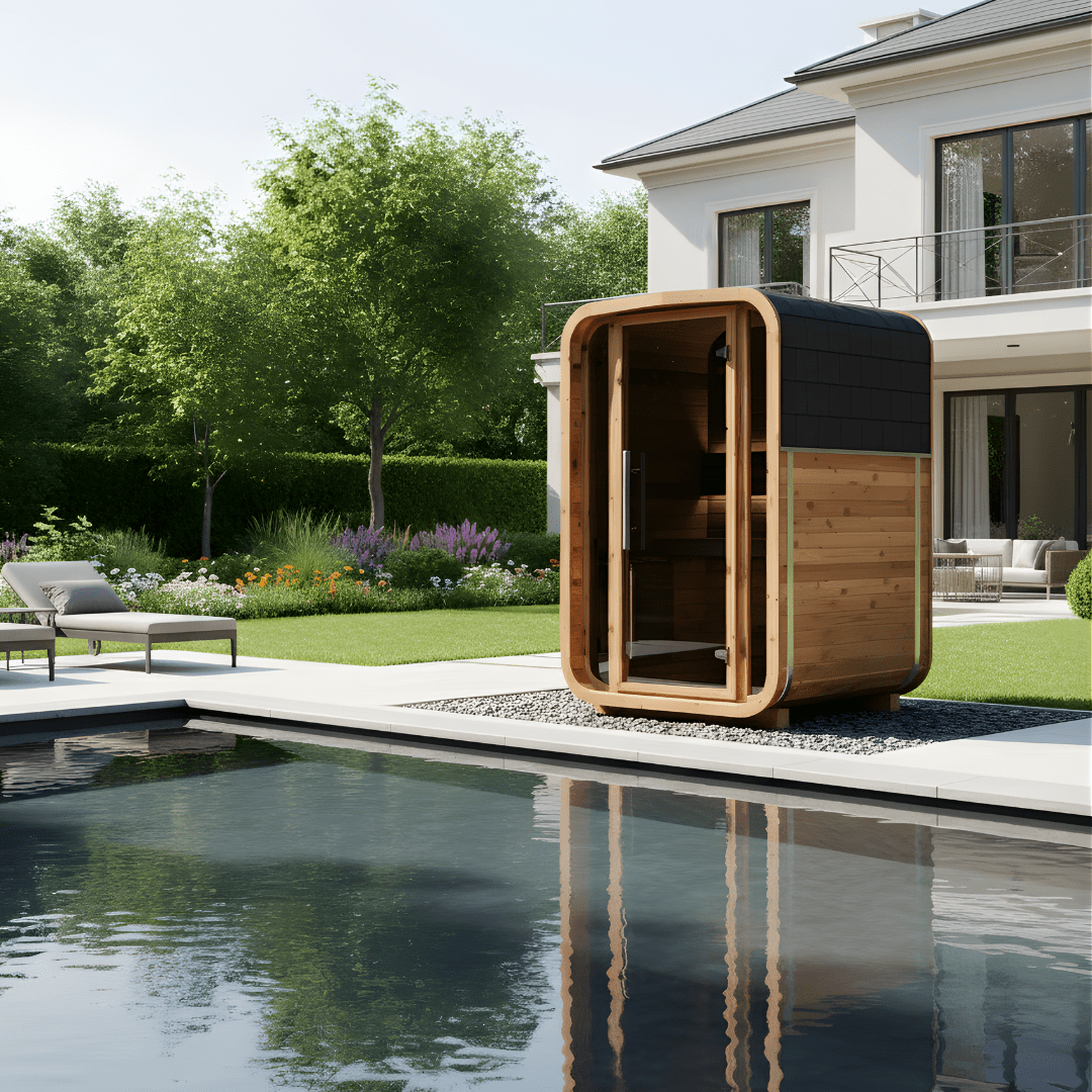Outdoor Cube Sauna (2 Person)